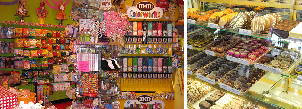 Interior Images of The Chocolate Bar